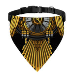 Steampunk Owl Print Over The Collar Dog Bandana