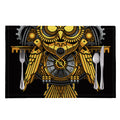 Steampunk Owl Print Placemat