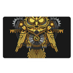 Steampunk Owl Print Polyester Doormat