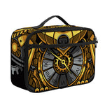 Steampunk Owl Print Portable Lunch Bag