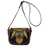 Steampunk Owl Print Saddle Bag