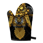 Steampunk Owl Print Single Oven Mitt