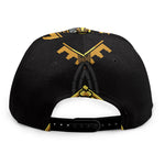 Steampunk Owl Print Snapback Cap