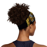 Steampunk Owl Print Sports Headband