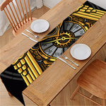 Steampunk Owl Print Table Runner