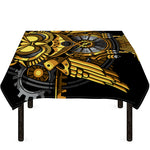 Steampunk Owl Print Tablecloth