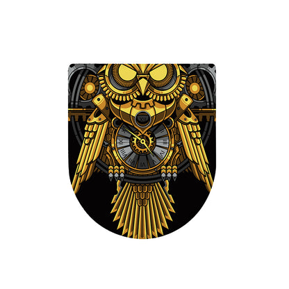 Steampunk Owl Print Toilet Lid Cover