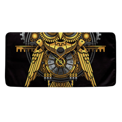 Steampunk Owl Print Towel