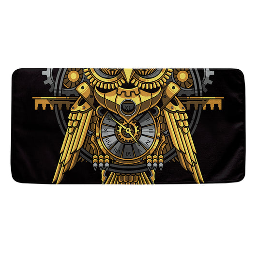Steampunk Owl Print Towel