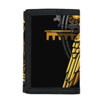 Steampunk Owl Print Trifold Wallet