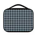 Steel Blue And Black Buffalo Check Print Classic Bible Case