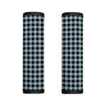 Steel Blue And Black Buffalo Check Print Handle Covers
