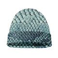 Steel Blue Snakeskin Print Beanie