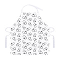 Stethoscope Sign Pattern Print Adjustable Apron