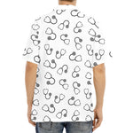 Stethoscope Sign Pattern Print Aloha Shirt