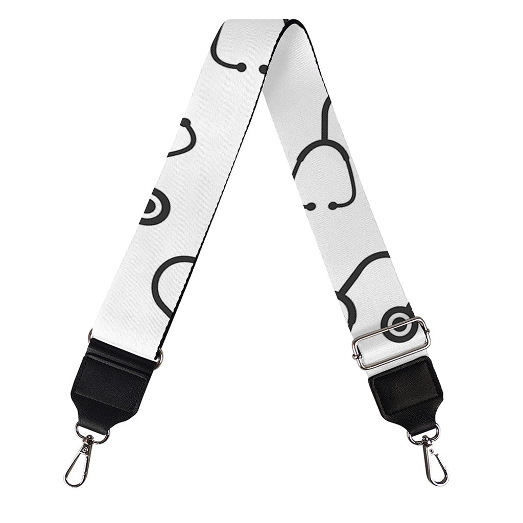 Stethoscope Sign Pattern Print Bag Strap