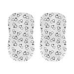 Stethoscope Sign Pattern Print Bar Stool Covers