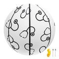 Stethoscope Sign Pattern Print Basketball