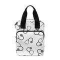 Stethoscope Sign Pattern Print Bible Tote Bag