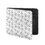 Stethoscope Sign Pattern Print Bifold Wallet