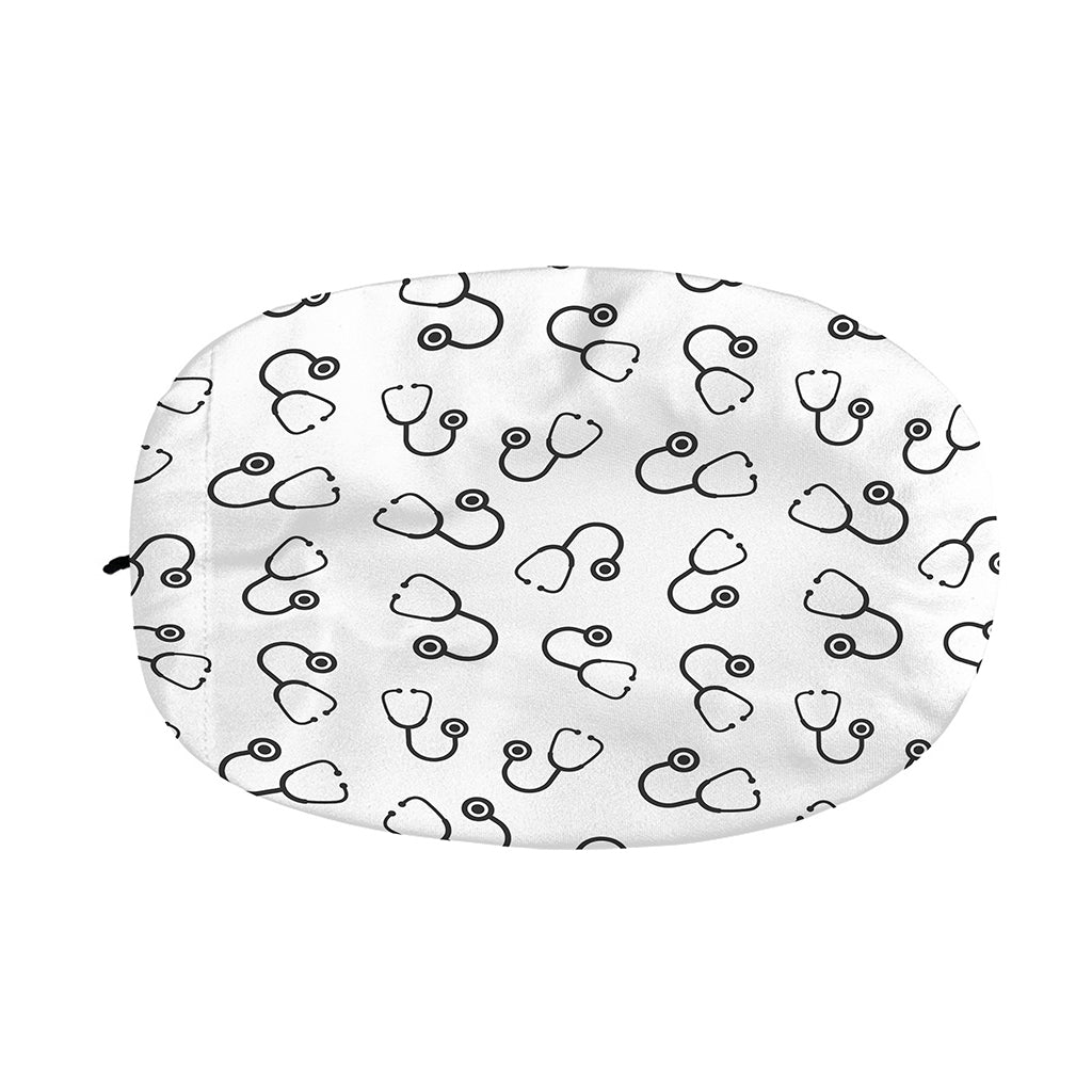 Stethoscope Sign Pattern Print Car Side Mirror Covers