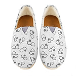 Stethoscope Sign Pattern Print Casual Shoes