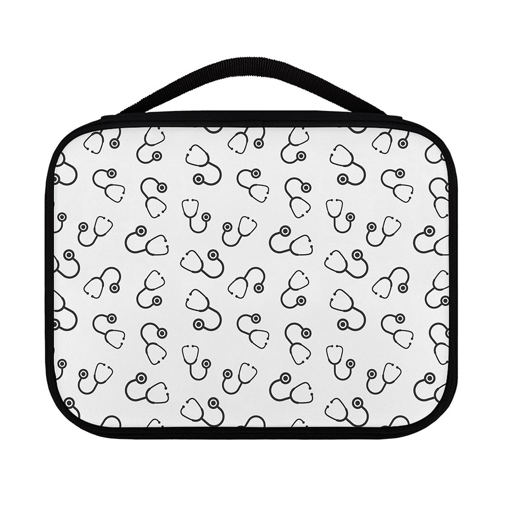 Stethoscope Sign Pattern Print Classic Bible Case