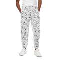 Stethoscope Sign Pattern Print Cotton Sweatpants