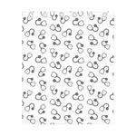 Stethoscope Sign Pattern Print Curtain