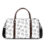 Stethoscope Sign Pattern Print Duffle Bag
