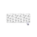 Stethoscope Sign Pattern Print Extended Mouse Pad