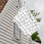 Stethoscope Sign Pattern Print House Flag