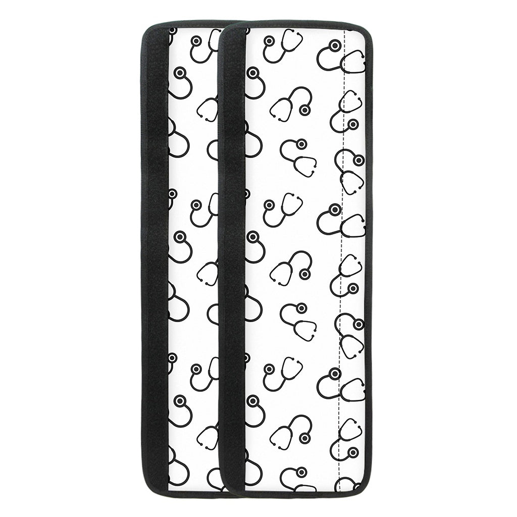 Stethoscope Sign Pattern Print Refrigerator Handle Covers