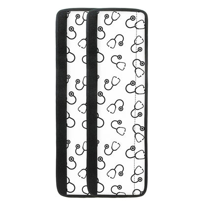 Stethoscope Sign Pattern Print Refrigerator Handle Covers