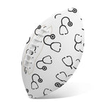 Stethoscope Sign Pattern Print Rugby Ball