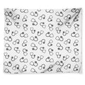 Stethoscope Sign Pattern Print Tapestry