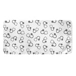 Stethoscope Sign Pattern Print Towel