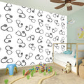 Stethoscope Sign Pattern Print Wall Sticker