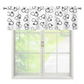 Stethoscope Sign Pattern Print Window Valance
