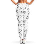 Stethoscope Sign Pattern Print Women's Leggings