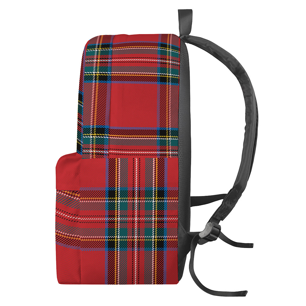 Stewart Tartan Scottish Pattern Print Backpack