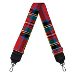 Stewart Tartan Scottish Pattern Print Bag Strap