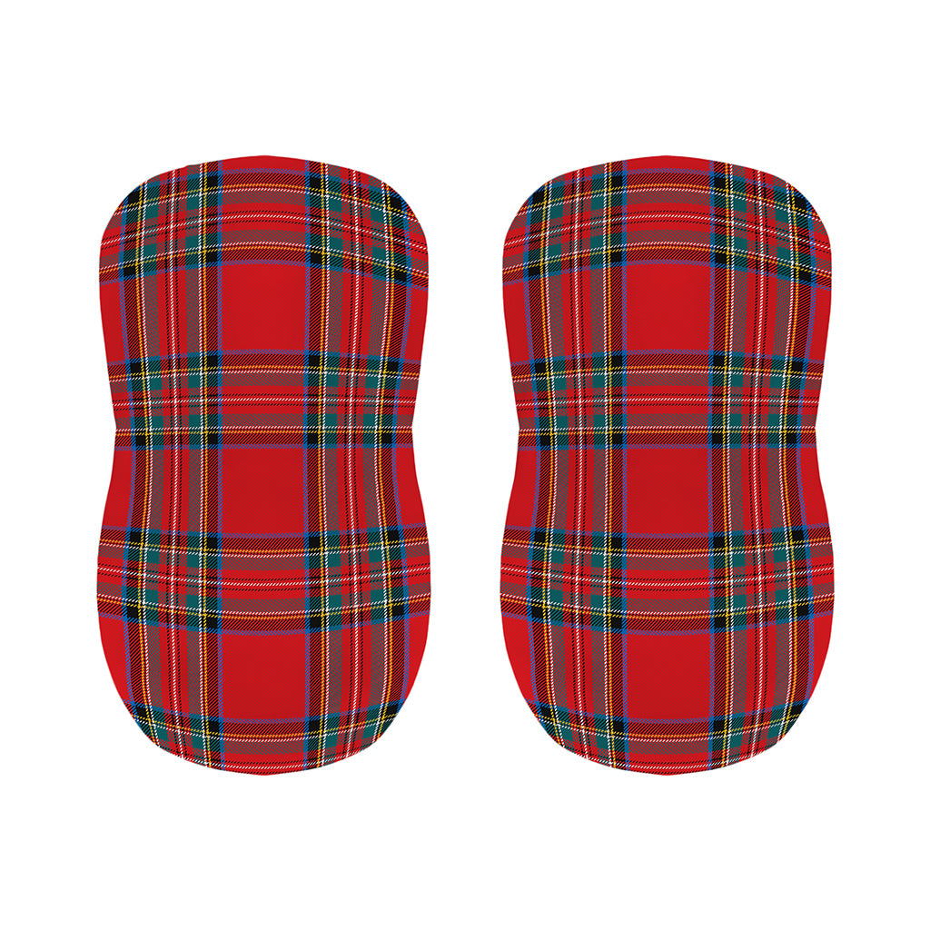 Stewart Tartan Scottish Pattern Print Bar Stool Covers