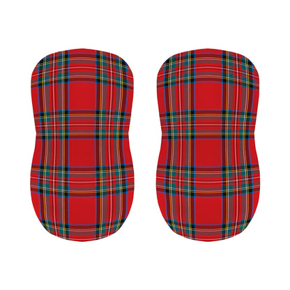 Stewart Tartan Scottish Pattern Print Bar Stool Covers
