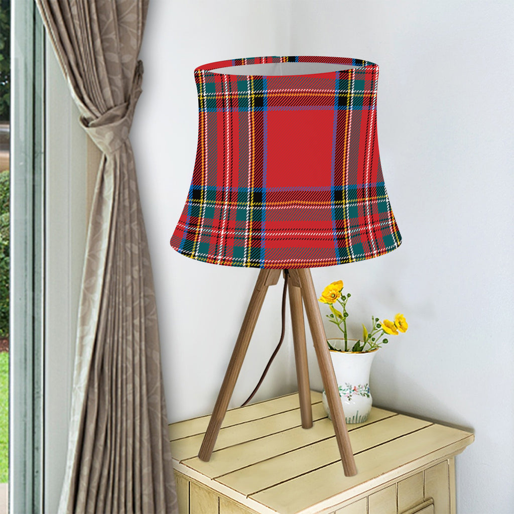 Stewart Tartan Scottish Pattern Print Bell Lamp Shade
