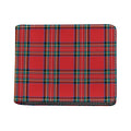 Stewart Tartan Scottish Pattern Print Bifold Wallet