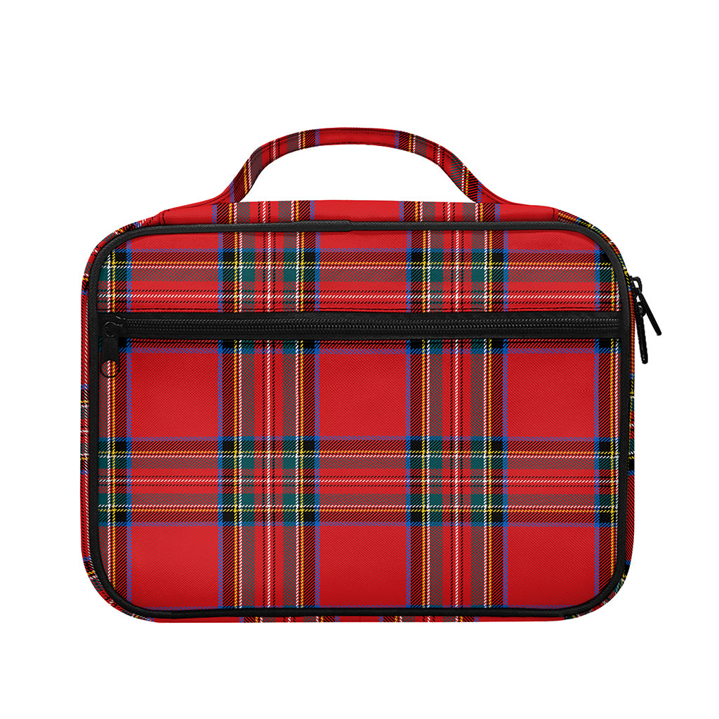 Stewart Tartan Scottish Pattern Print Briefcase Bible Bag