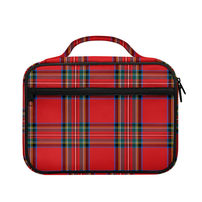 Stewart Tartan Scottish Pattern Print Briefcase Bible Bag