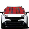 Stewart Tartan Scottish Pattern Print Car Windshield Snow Cover