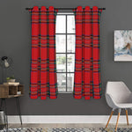 Stewart Tartan Scottish Pattern Print Curtain